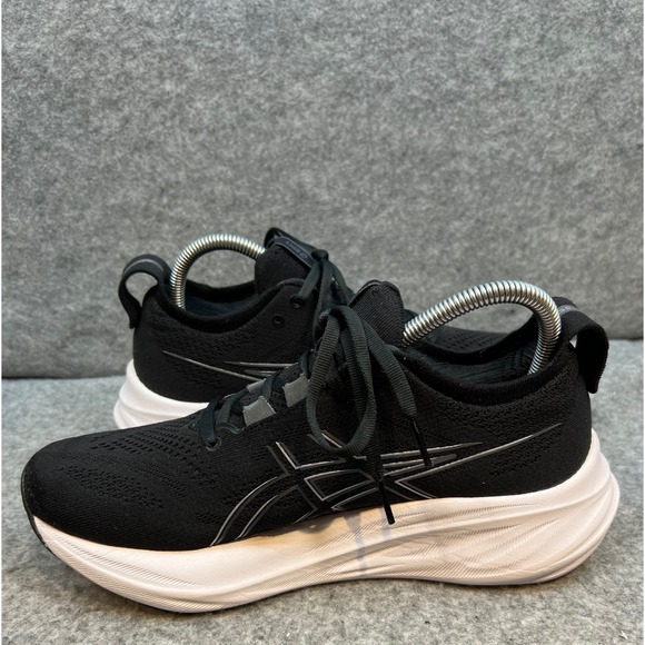 ASICS Gel Nimbus 26 Black White Running Comfort Sneakers Shoes Men\'s Size 9 main image 7